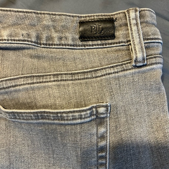Lauren Ralph Lauren Women's Charcoal Skinny Jeans - Picture 7 of 7